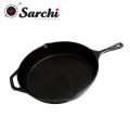 10.25 &#39;&#39; Pre-seasoned Gusseisen Skillet mit Öl Mund und Assist Handle